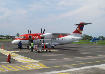 VIP flight from Loja to Quito